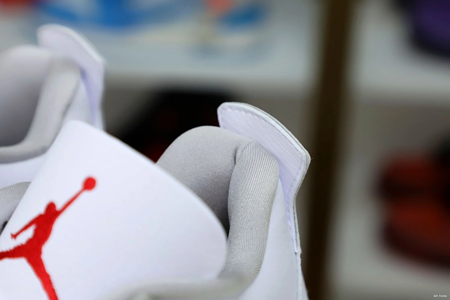 1st Kicks Shoes 'WHITE AIR 4 OREO' JORDAN RETRO 2021 Kimikick TopPick 1119